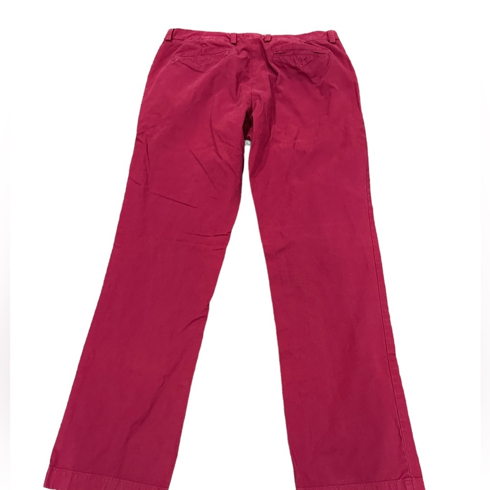 Vineyard Vines slim fit breaker pants size 33x32 red